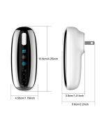 90V-250V mini plug-in household negative ion air purifier bathroom pet deodorizer negative ion generator British standard adapter + US standard host