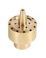 All copper pillar sprinkler head with inner wire garden water landscape fountain head,