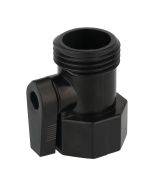 Garden single pass ABS handle ball valve garden hose joint