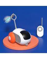 Remote Control Intelligent Dual Mode Electric Gravity Running Car Cat Toys(Blue