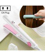 Mini professional hairstyle tool, flat wave curling travel straightener