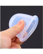 Set of home health care body massage vacuum silicone cupping cup, color random delivery
