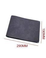 A4 Gridded Leatherette Notebook