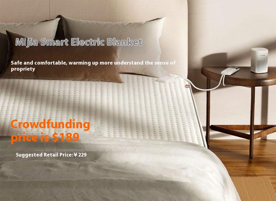 Mijia Smart elektromos takaró – app vezérlés