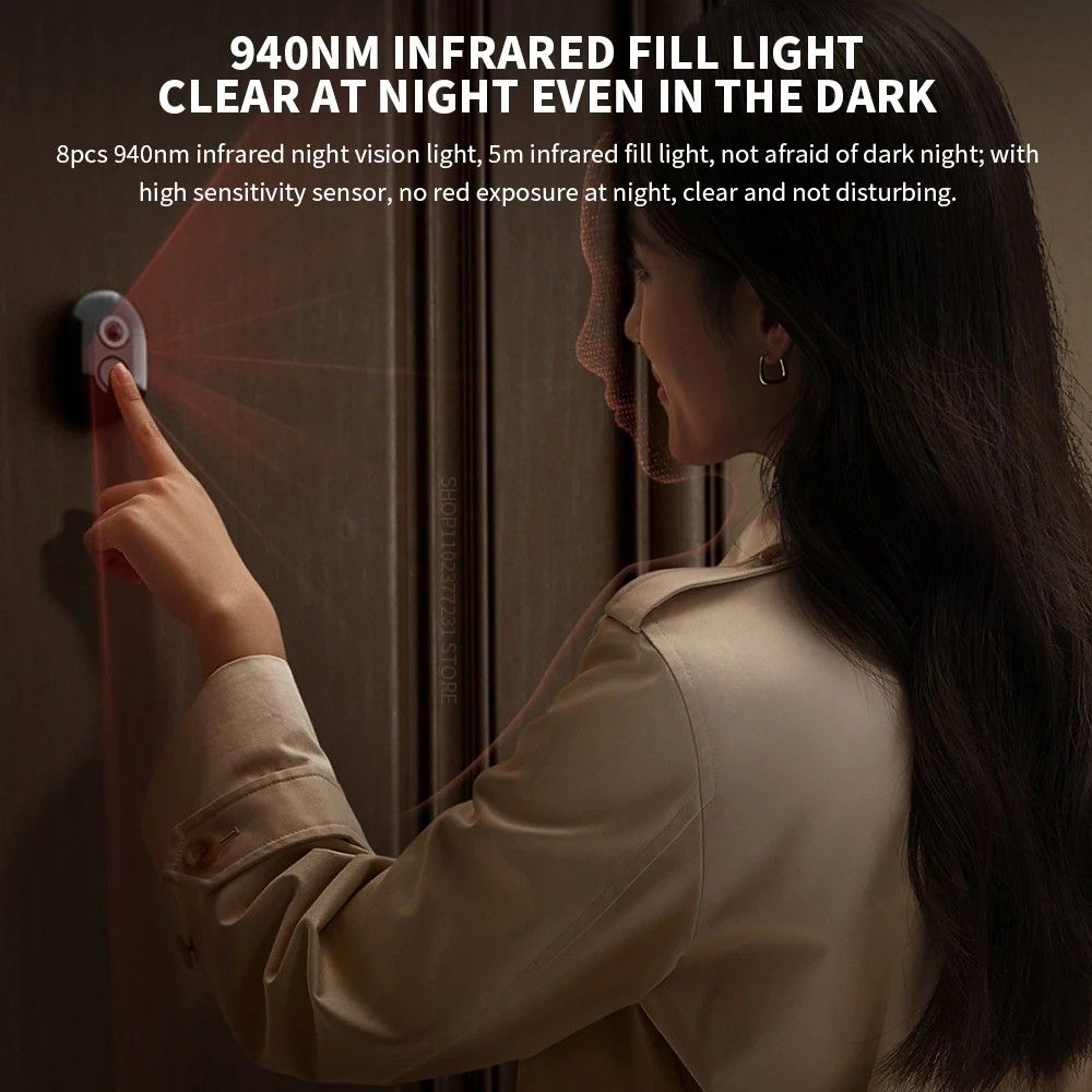 Xiaomi Smart Cat Eye 2 éjjellátó funkció