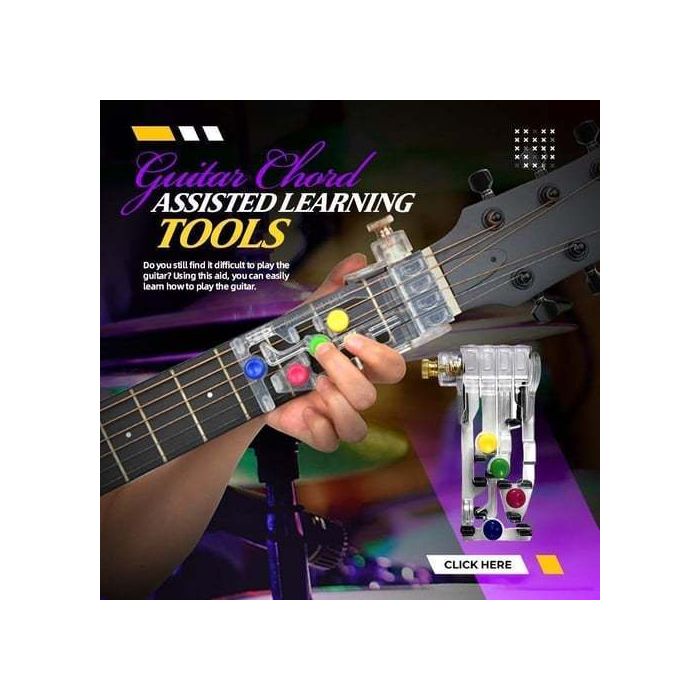 BUY 2 GET 1 FREE Guitar Chord Assisted Learning Tools