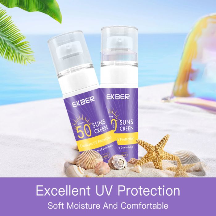 Ekber Anti-Oxidation Mineral Spf50+++ Sunscreen Whitening Skin Care Sunscreen