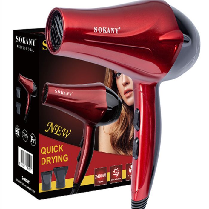 SOKANY2211 red hair dryer home hair salon high-powered 3 speed Hair Drye