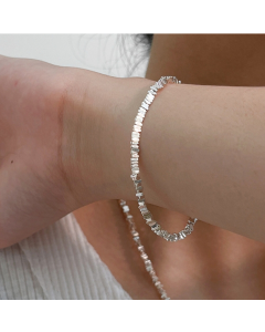 S925 sterling silver gypsophila beanie women's bracelet