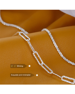 S925 Sterling Silver Gypsophila Beanie Women's Bracelet , Specifications: XL0140