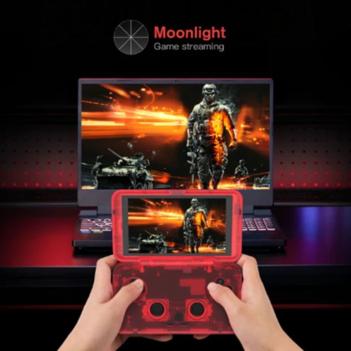 Retroid Pocket Flip 4.7Inch Touch Screen Handheld Game Player 4G+128G Wifi Android 11 Video Game Console 5000mAh Active Cooling