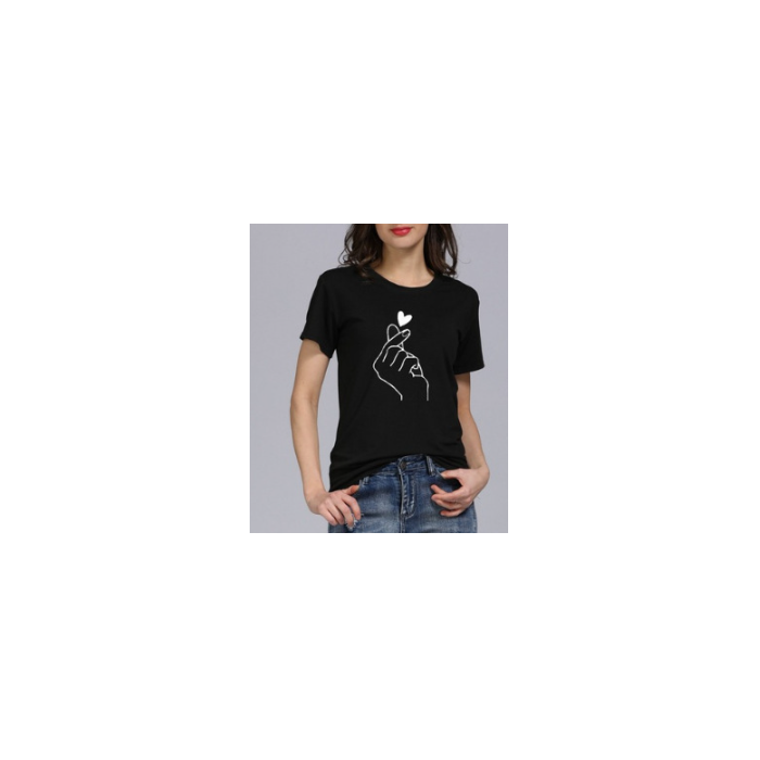 Stylish Loose T-Shirt for Women with Unique Refill Pattern