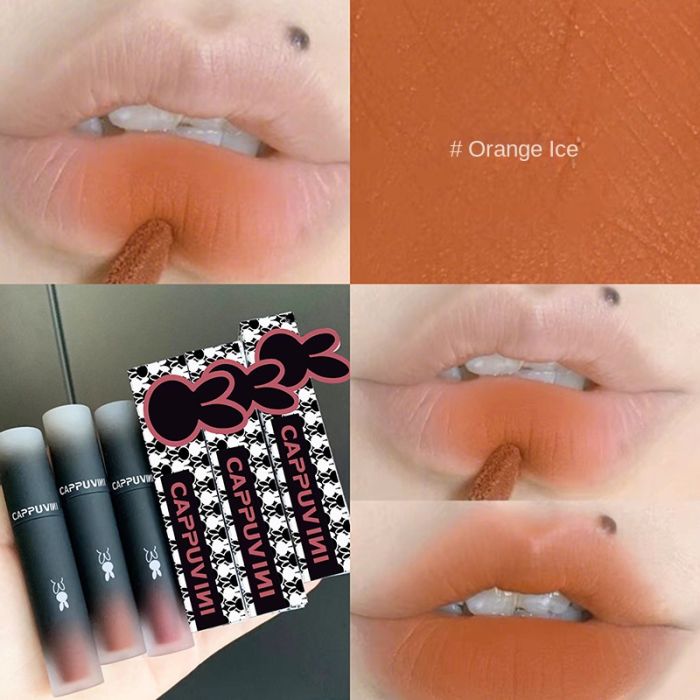 Lip stain wholesale lip mud moisturizing matte velvet whitening student long-lasting not easy to fade lip gloss lipstick women