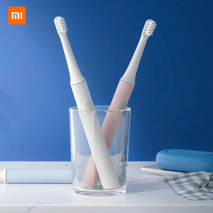 Xiaomi  sonic electric toothbrush T100 automatic rechargeable waterproof couple soft bristle toothbrush