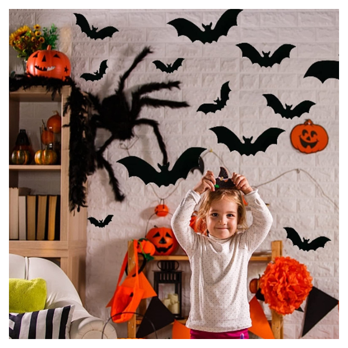 [Halloween Sale]Halloween Bat Tree Hanging Decoration Patio Hanging Horror Party Props Indoor PP Hanging Decoration