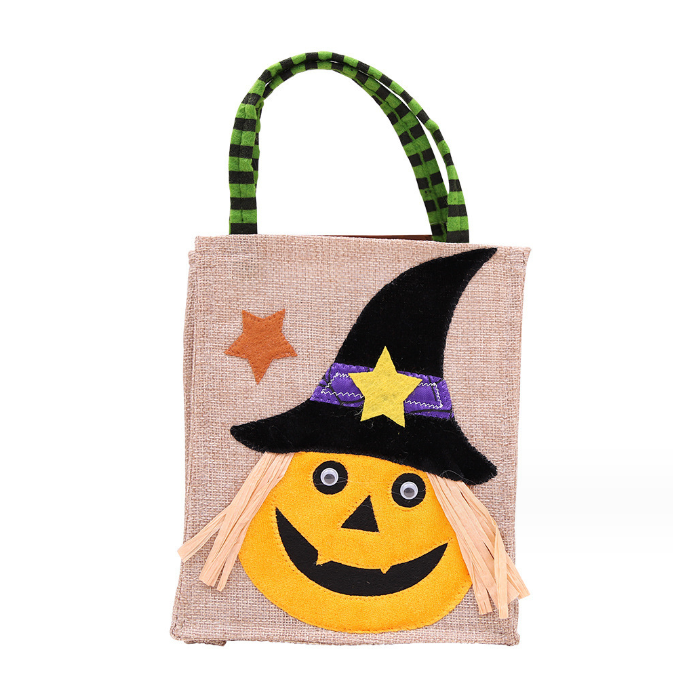 [Halloween Sale]Tote bags candy bags ghost festival pumpkin bags decorations props gift bags Halloween props