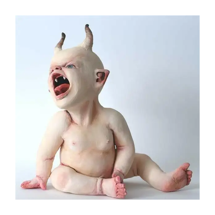 [Halloween Sale]Halloween horror baby resin statue decoration 