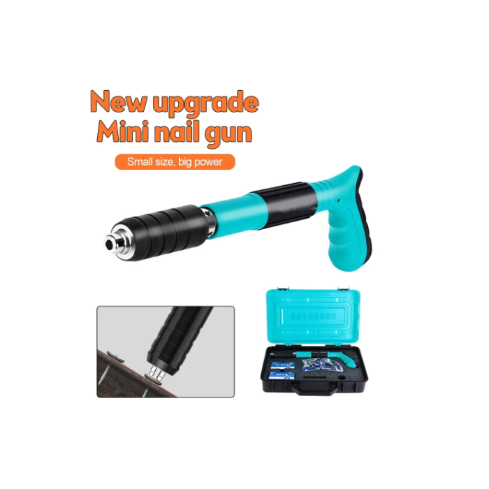BIG SALE -49% OFF 2023 New Upgrade Mini Portable Steel Nail Gun