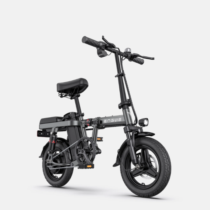 ENGWE T14 Folding Electric Bicycle 14 Inch Tire 250W Brushless Motor 48V 10Ah Battery 25km/h Max Speed 