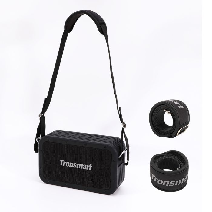 Tronsmart Force Max 80W outdoor waterproof bluetooth speaker large volume high quality plug-in U disk subwoofer square dance straps audio