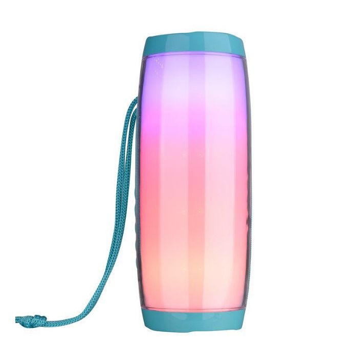 Cross-border e-commerce TG157 wireless bluetooth speaker LED melody colorful light creative gift outdoor waterproof subwoofer