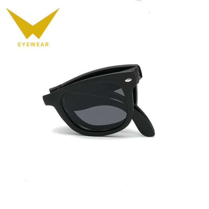 AliExpress Wholesale Sunglasses Personalized Ladies Sunglasses Same Style Sunglasses Face Repair Selfie Mi Nail Folding Glasses