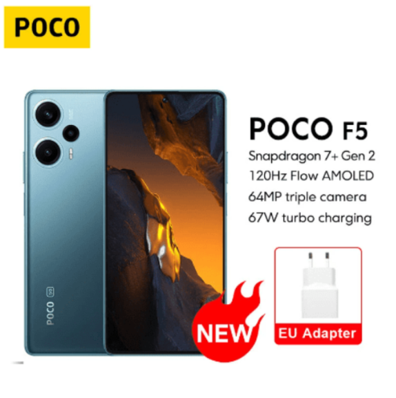 Global Version POCO F5 Pro 5G Smartphone Snapdragon 8+ Gen 1 NFC 120Hz  AMOLED Display 67W Turbo Charging 5160mAh 64MP Camera - AliExpress