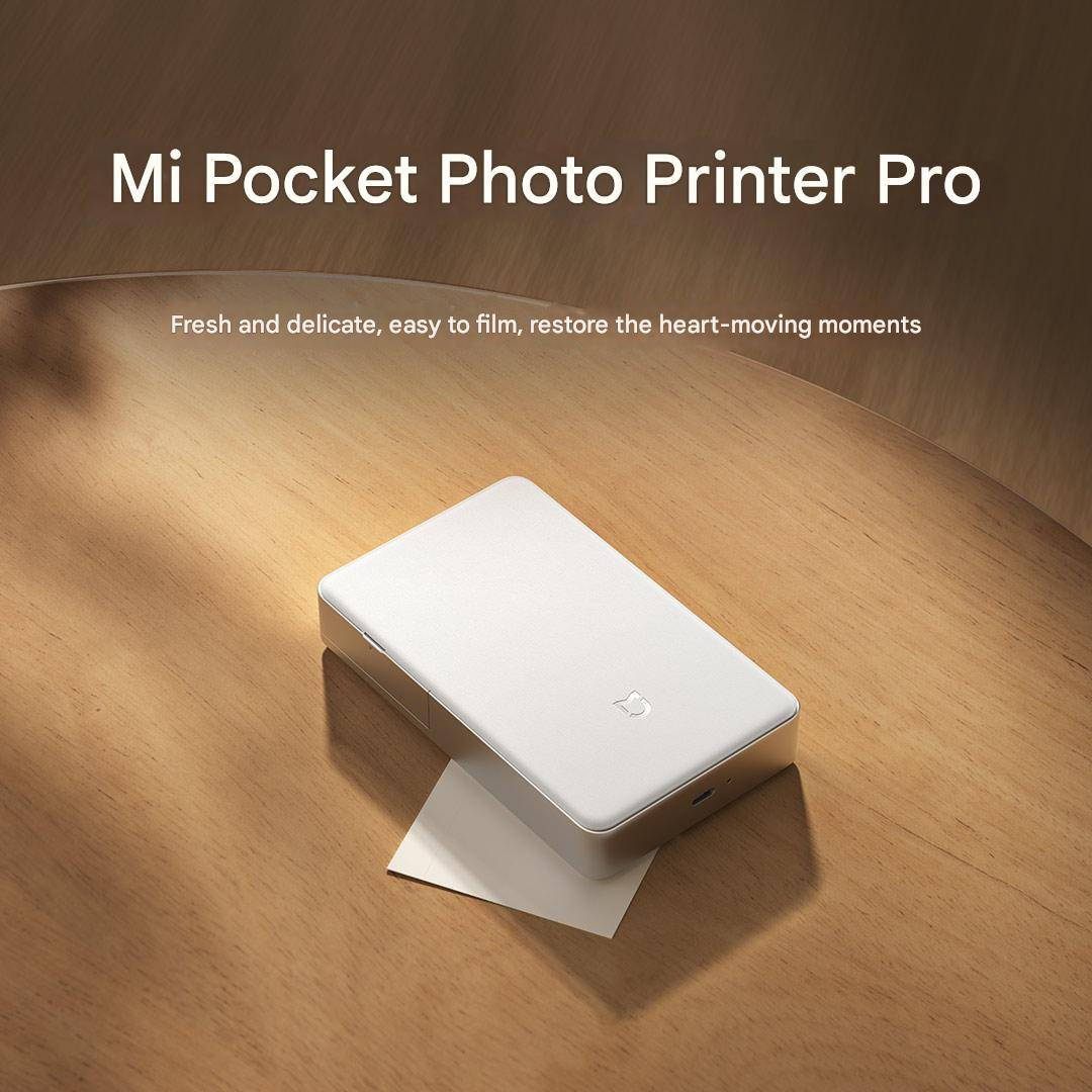 Xiaomi Mi Pocket Photo Printer Pro HD Printing Portable Size