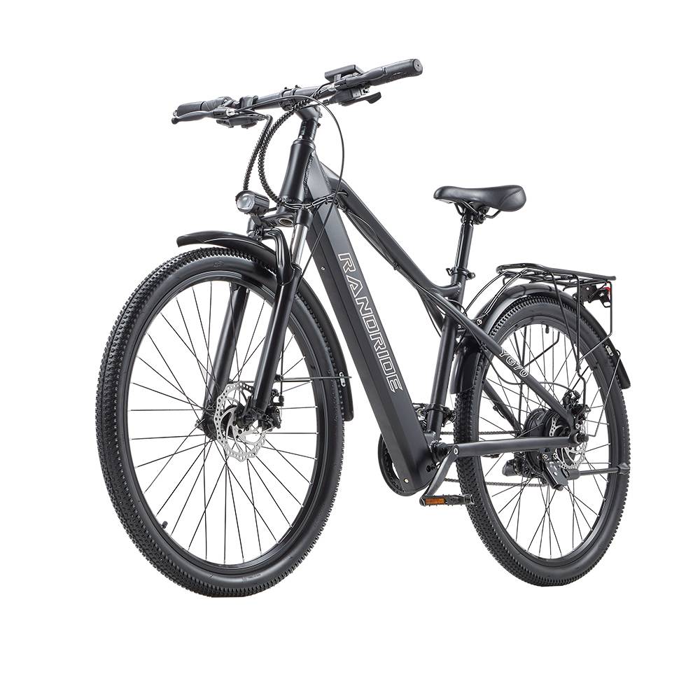 [EU DIRECT] RANDRIDE YG70 1000W Electric Mountain Bike for Adults, 48V 14Ah Battery E-Bike with 27.5 Inch Spoke Wheels, 25KM/H Compliance City Commute