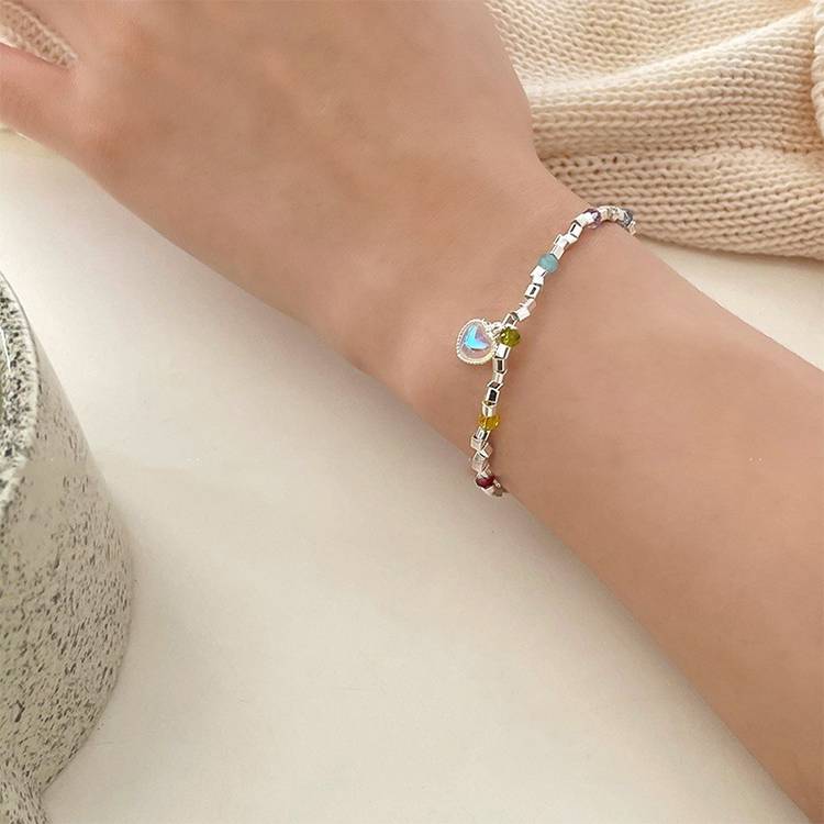 925 Sterling Silver Retro Open Bracelet Handpiece38