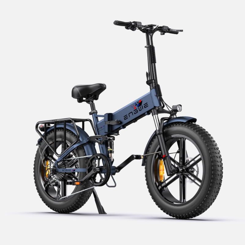 ENGWE Upgrade Folding Electric Bicycle for Adults 750W 48V16Ah Build-in Lithium Large Battey Long Range 20 * 4.0&quot; Fat Tire E-Bike All Terrien Mou
