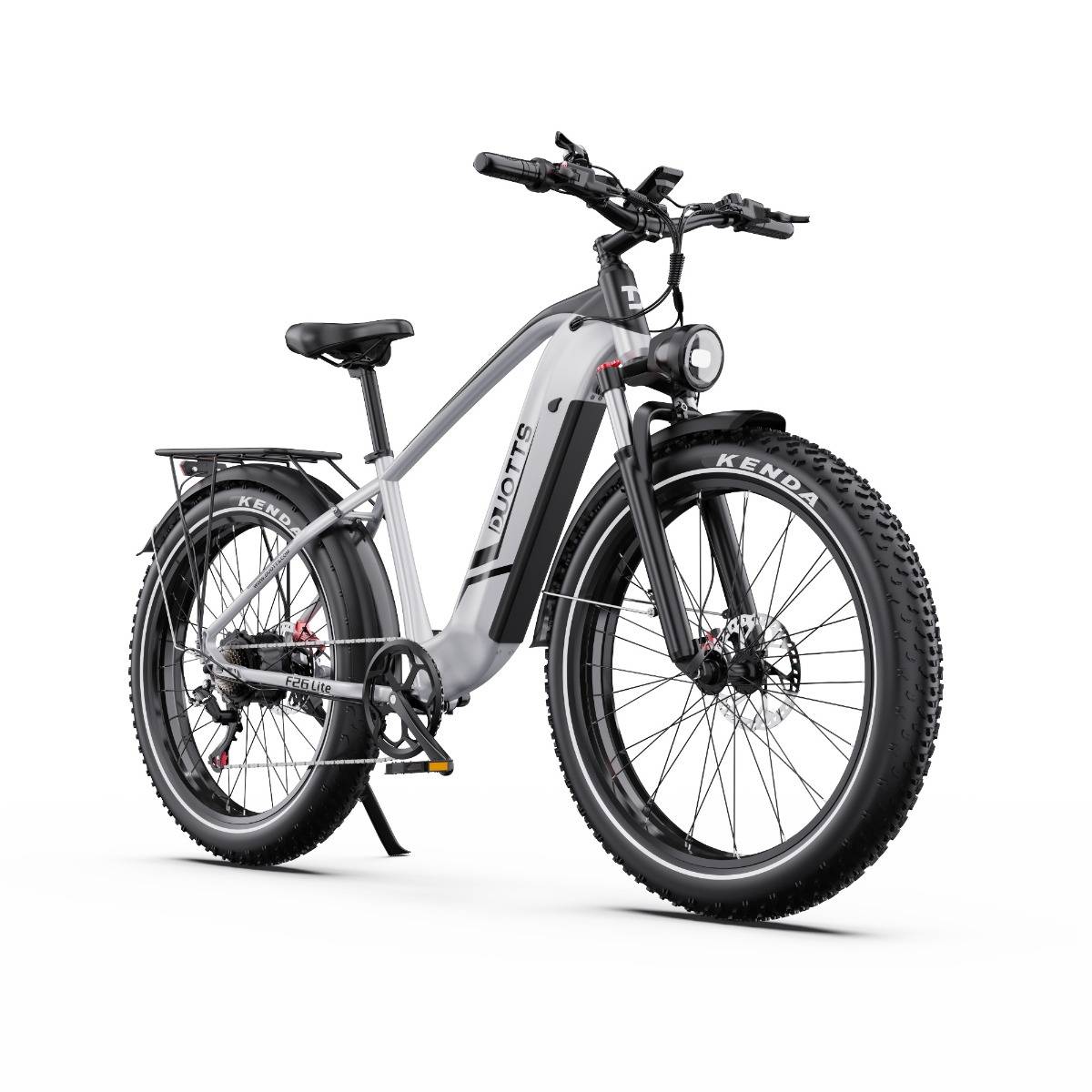 [EU Direct] DUOTTS F26 Lite Electric Bike 48V 18Ah 500W Motor Recommended Top Speed 25km/h, 26×4.0” Fat Tires 80–90km Range 150kg Load