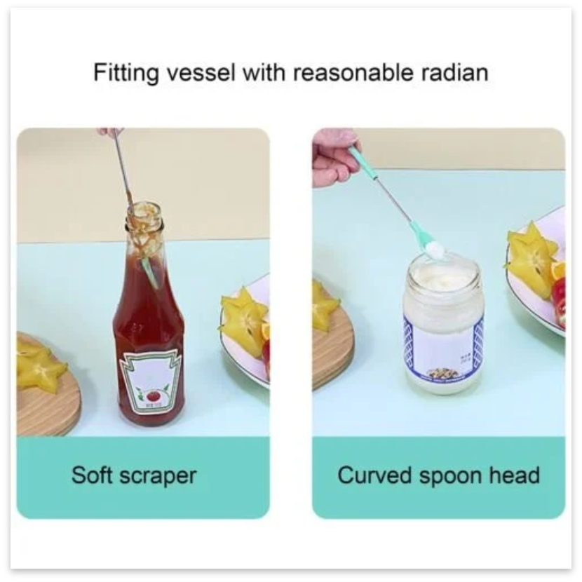 Mini Silicone Telescopic Spatula-2