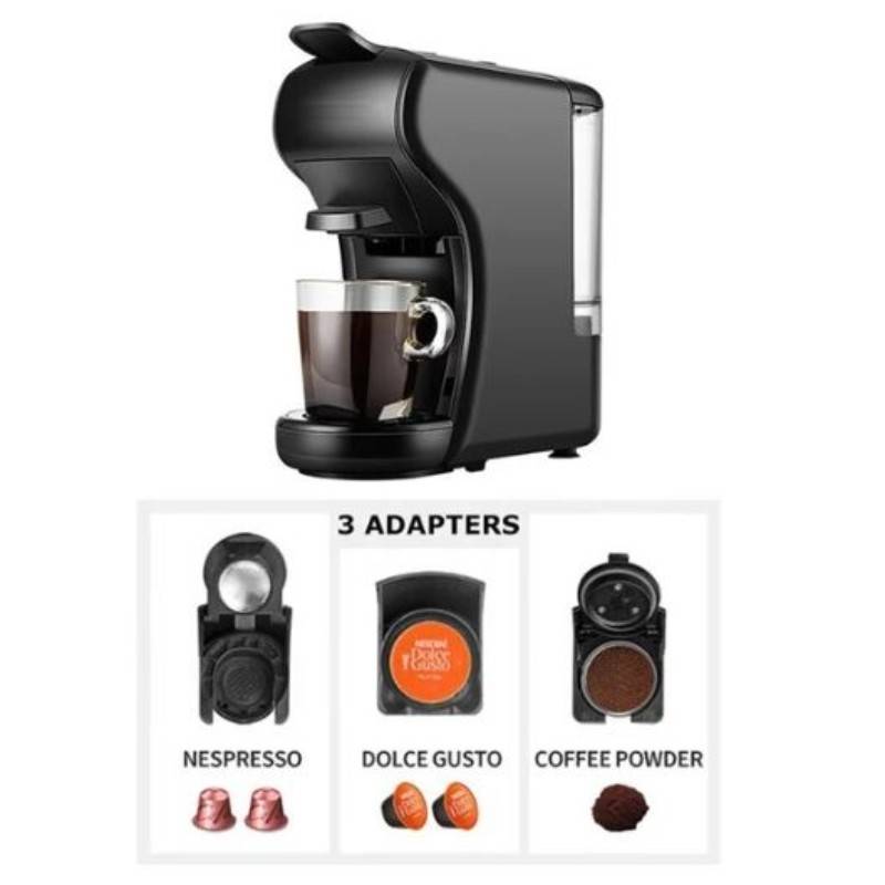 KZ Factory Price Coffee Machine 19 Bar 3in1 Multiple Cafetera Pod Coffee Maker Dolce Milk&amp;Nxpresso &amp;Powder