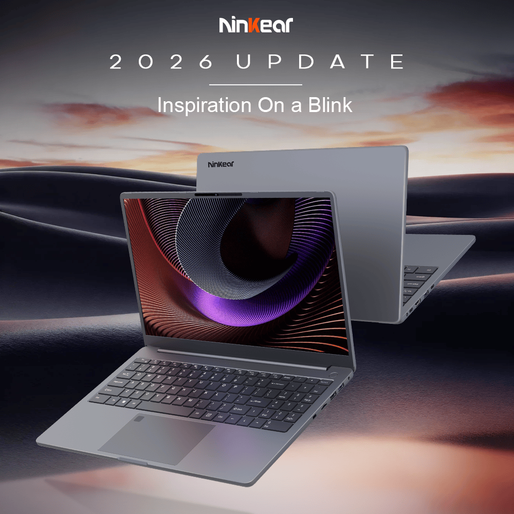 Ninkear A15 Plus Gaming Laptop Computers AMD Ryzen™ 7 5825U 4.5Ghz 15.6' FHD IPS 16GB DDR4 + 1TB SSD Backlit Keyboard FP Unlock
