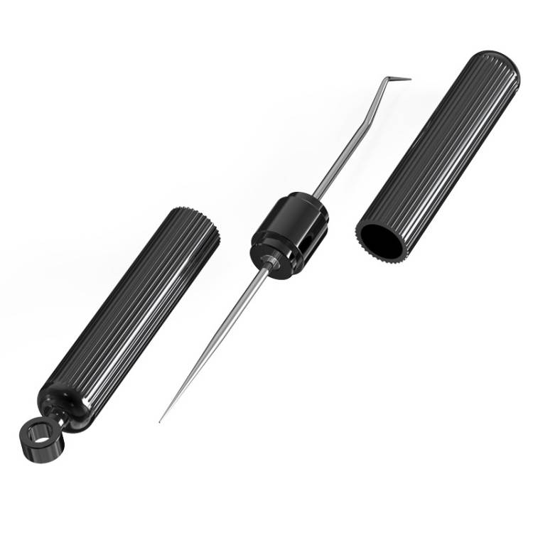YJK101 Portable Double headed Stainless Steel Toothpick Oral Care Tool