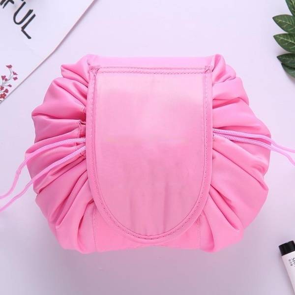 Travel Large Capacity Drawstring Strap Storage Bag Makeup Bag