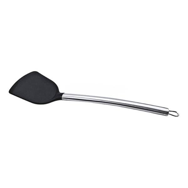 n605 Stainless Steel Handle Silicone Slice High Temperature Resistance Cooking Slice