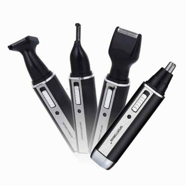 SPORTSMAN electric nose hair trimming, shaving, sideburns, eyebrow trimming, four in one multifunctional set,