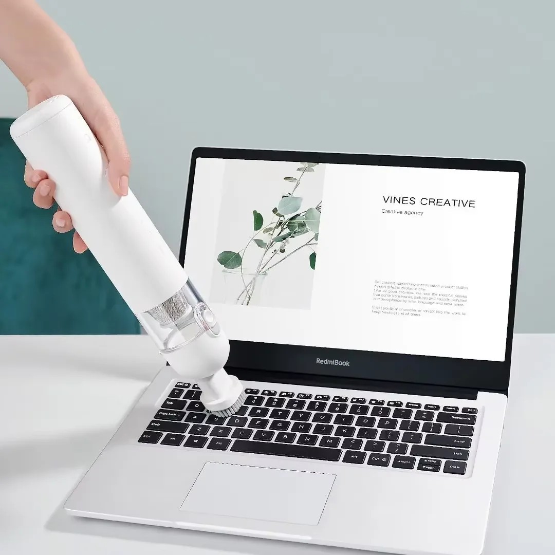 Xiaomi Mijia Handheld Vacuum Cleaner, 13000Pa Portable Wireless One-Button Start 88000RPM Brushless Motor with Multi Nozzles for Car