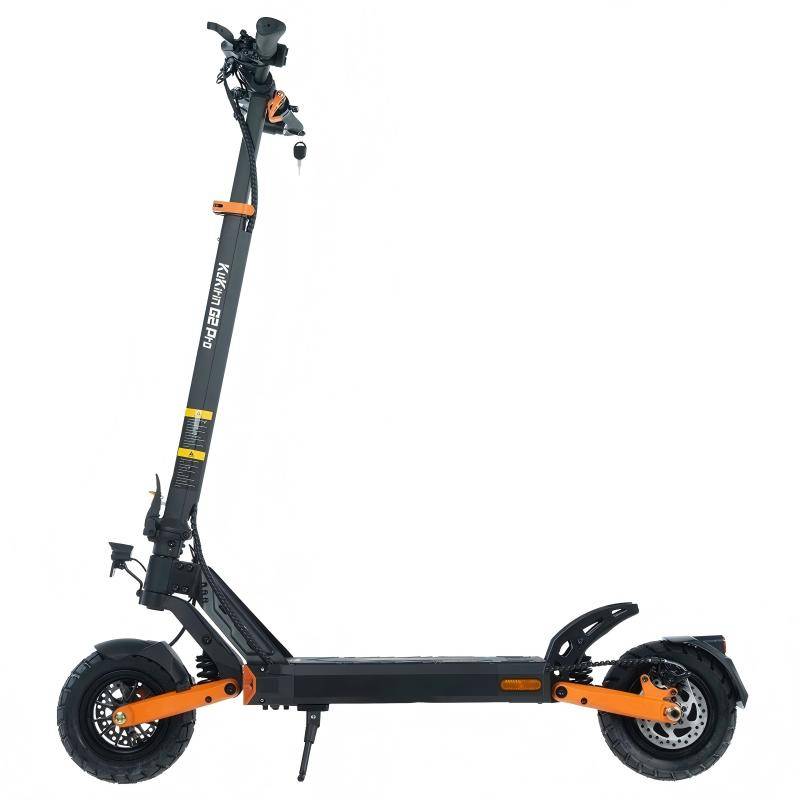KuKirin G2 Pro VMP Electric Scooter – 500W Motor, 48V 15.6Ah Battery, 65km Range, 25km/h Max Speed, 9” Vacuum Tires, Dual Disc Brakes, Spring Suspensi