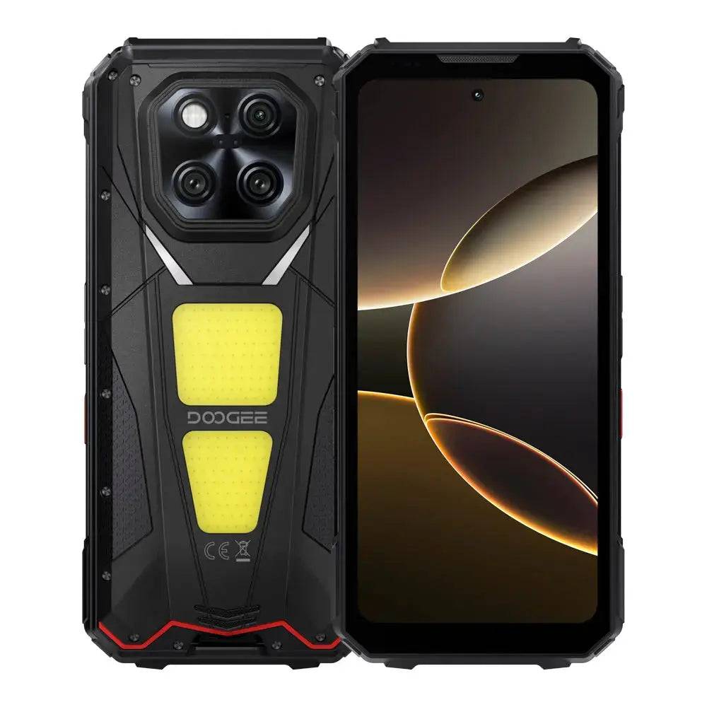 DOOGEE V Max Play 5G Projector Rugged Phone 6.78" 120Hz 20500mAh Dual Camping Lights16GB+512GB 200MP Main Camera NFC Smartphone