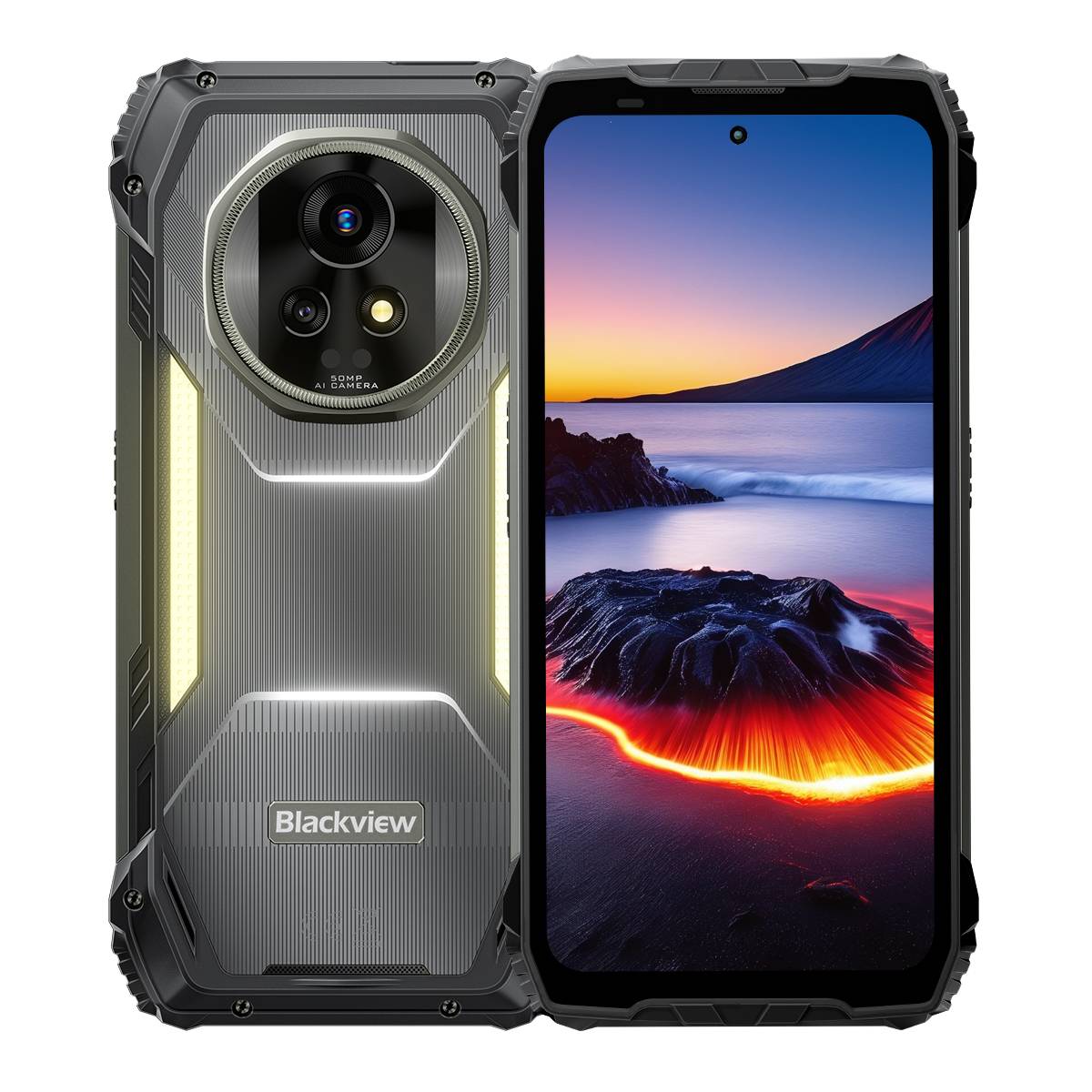 Blackview XPLORE 2 Projector 5G Rugged Smartphone,6.73" AMOLED Display 20000mAh Battery 120W Fast Charge,50MP Camera, Outdoor Mobile Phone