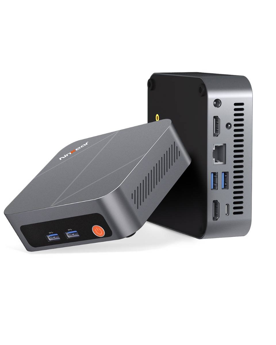 Ninkear M7 Mini PC AMD Ryzen 5 7430U Hexa Core 12 Threads 16GB DDR4 512GB SSD WIFI 6 BT5.0 4K Triple Output Dual HD Type-C Windows 11 Pro Mini Gaming