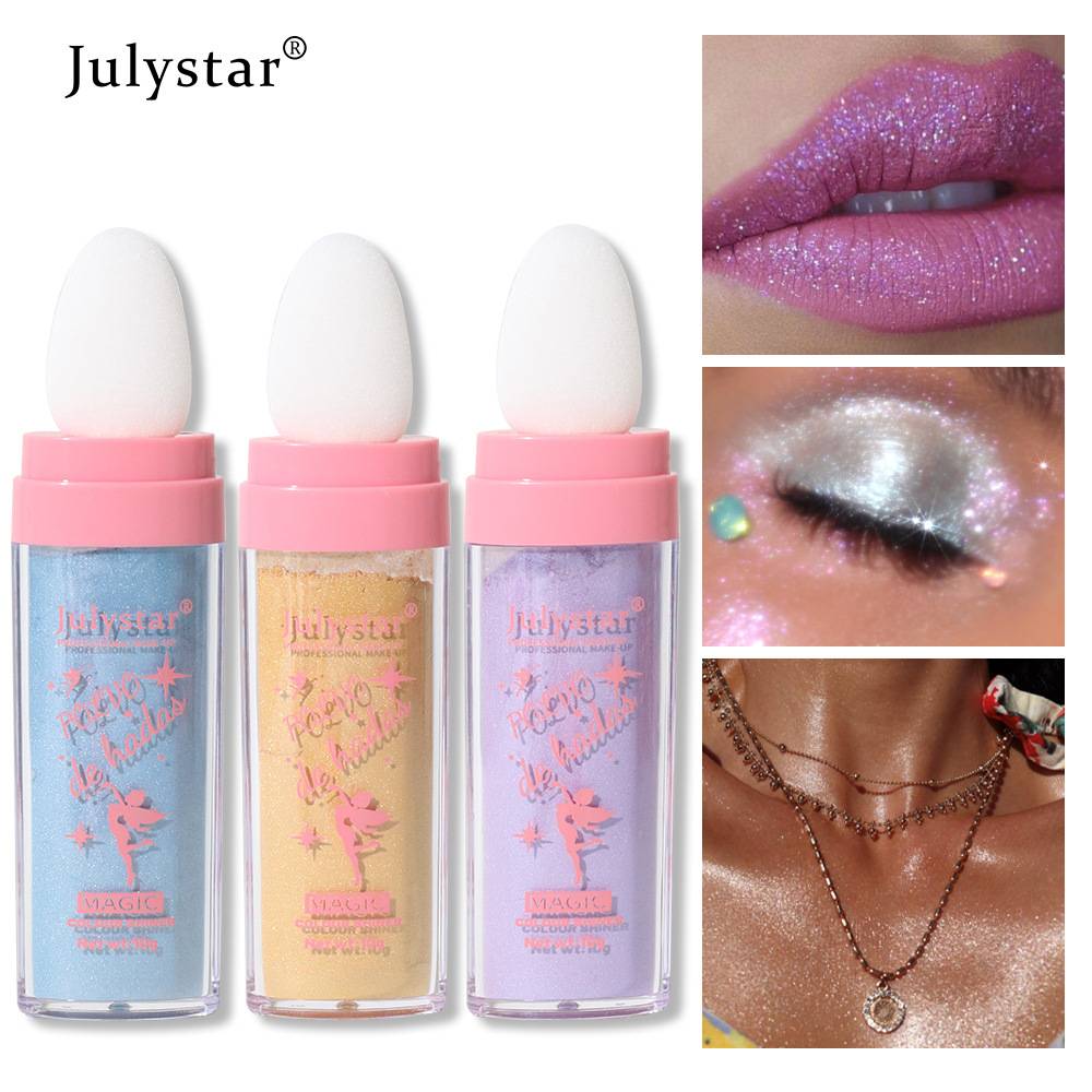 Fairy highlighter patting powder full-body highlighting brightening natural three-dimensional contouring blusher