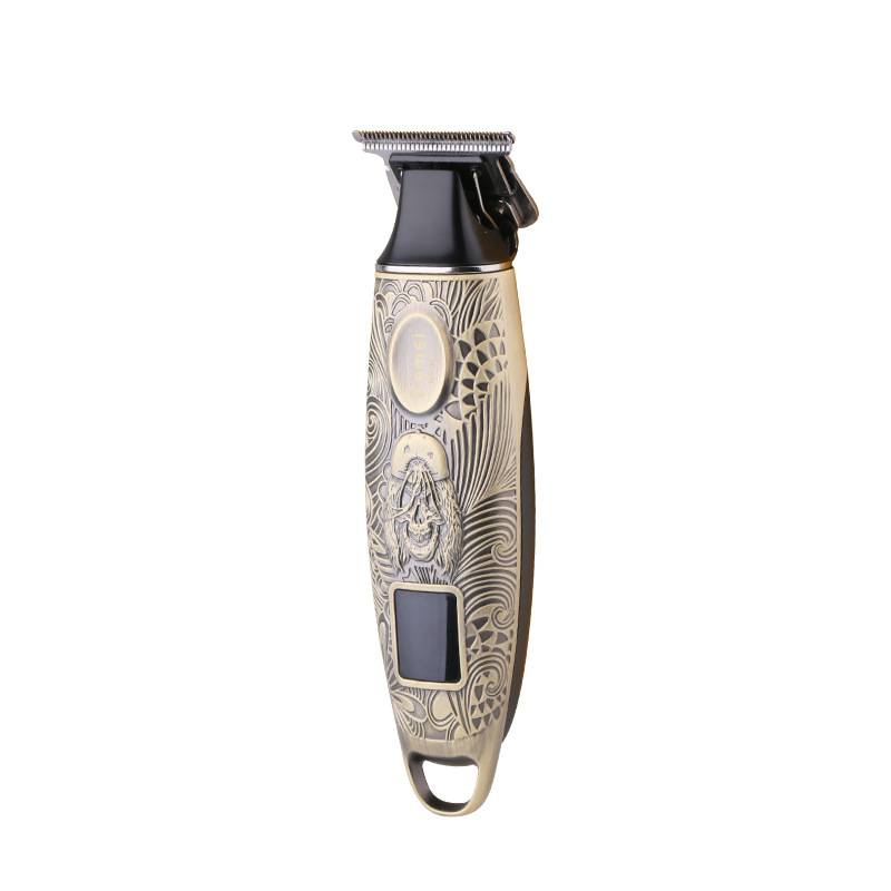 Kemei/KEMEI cross-border metal body electric clipper new trend professional engraving clipper electric clipper hair clipper