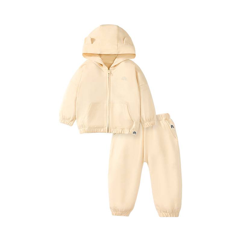 Little maven new girl&#039;s sweater suit European and American casual children&#039;s suit autumn long-sleeved pure cotton set