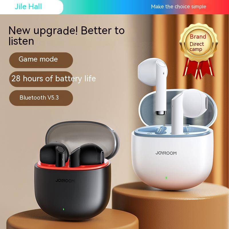 High-end sound quality  half in-ear  wireless Bluetooth headset cell phone music long wear without pain ultra-long life