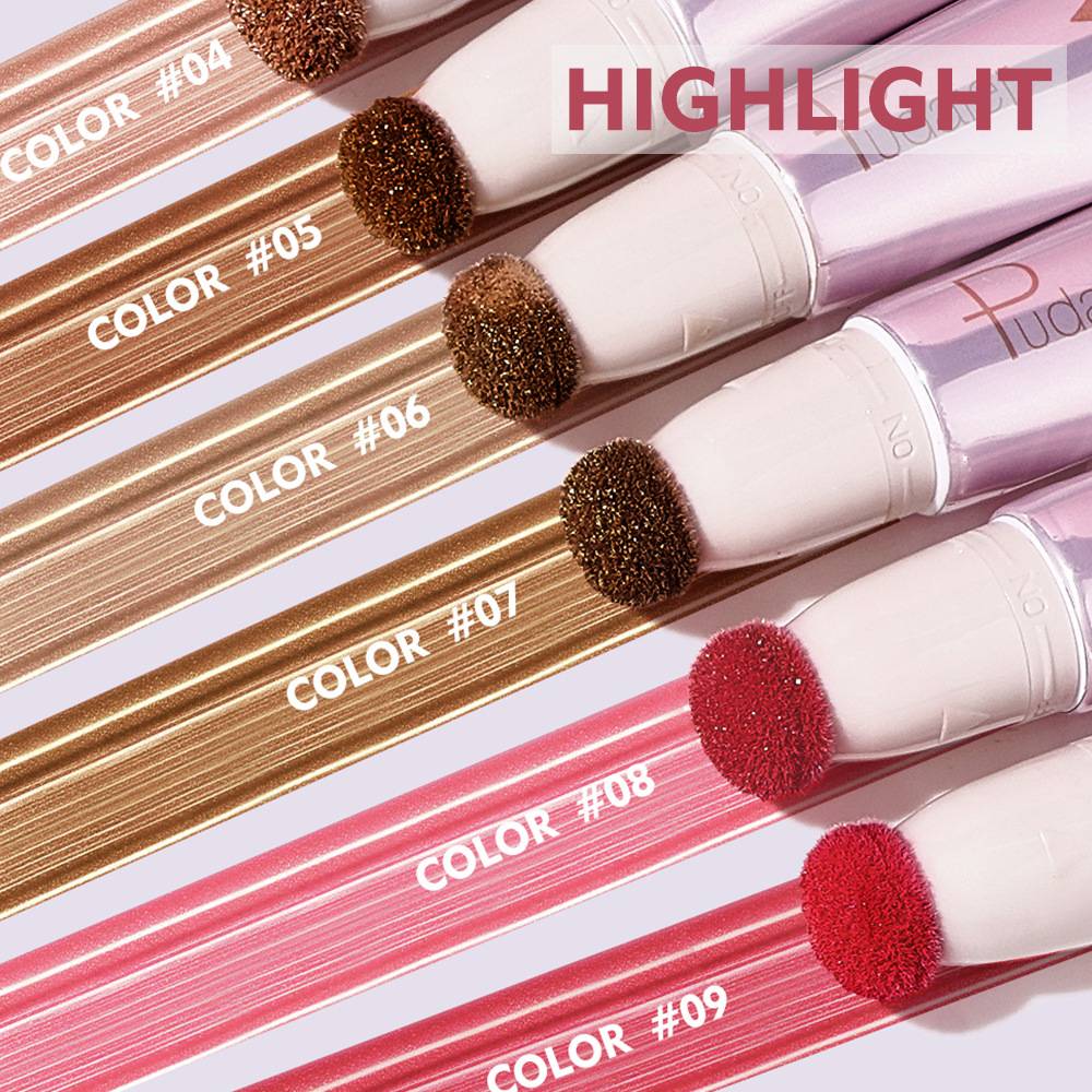 Explosive Pudaier Liquid Blush Highlighter Rouge Matte Blush Balm Pearlescent Blush Stick