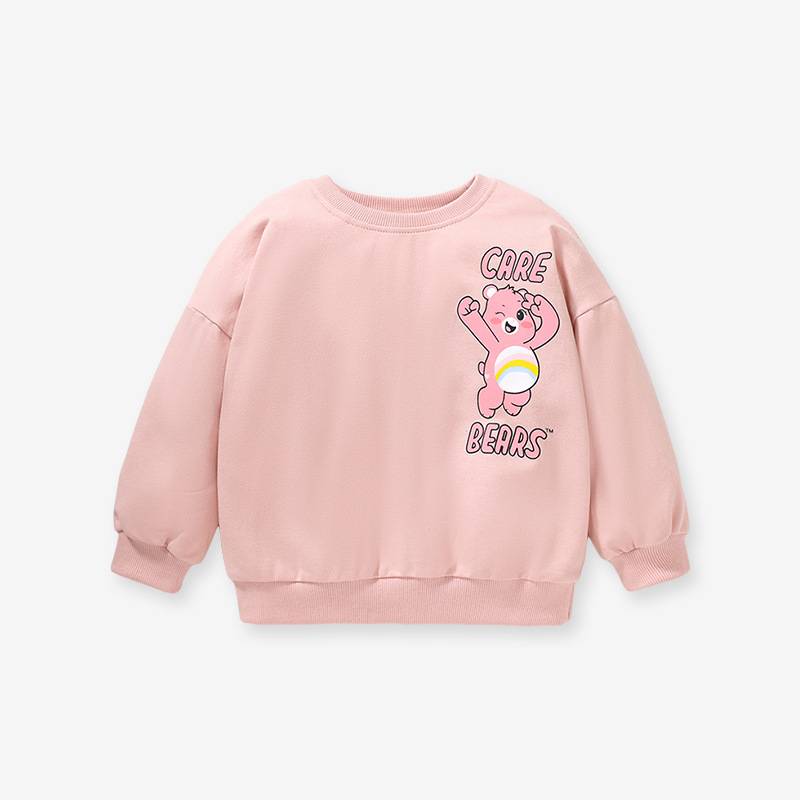 Little maven girls long-sleeved sweater print cute pullover sweater autumn pure cotton children&#039;s cartoon top